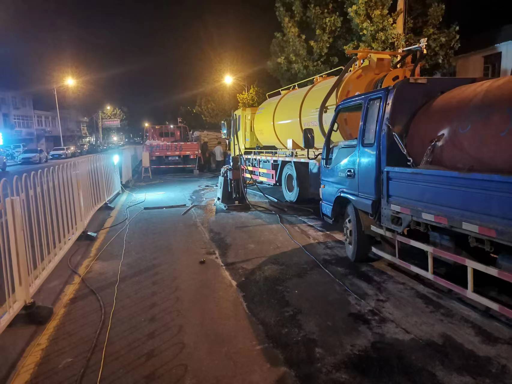 井冈山路面压密注浆